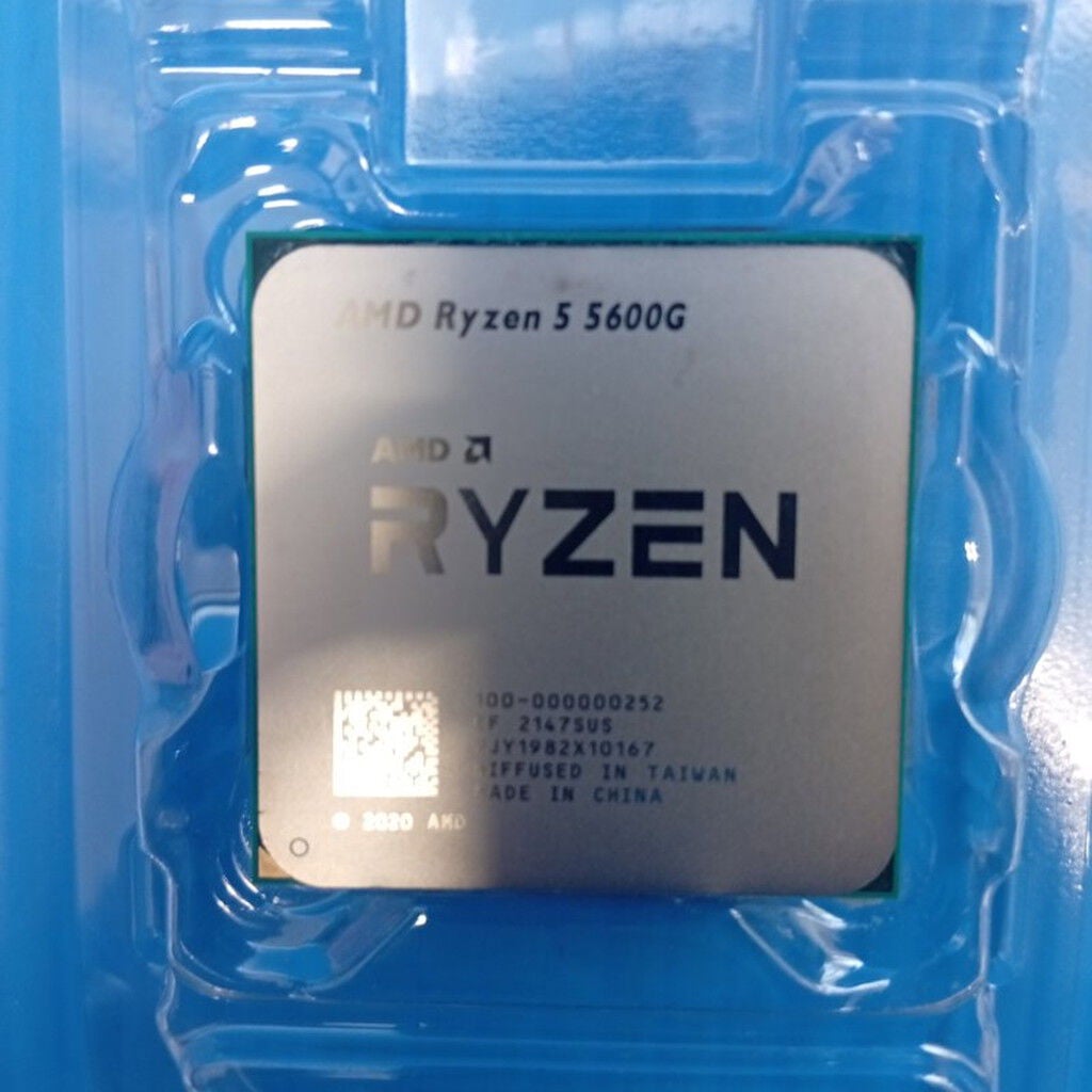 中古 AMD Ryzen 5 5600G (AM4/3.9GHz/19M/C6/T12/65W) 146740 （350728