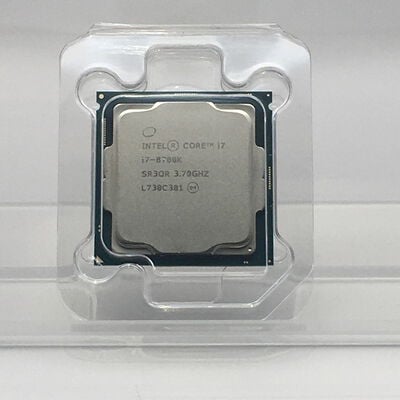 【佐賀南部バイパス店】中古  INTEL Core i7 8700K (1151/3.70GHz/12M/C6/T12) 136197 