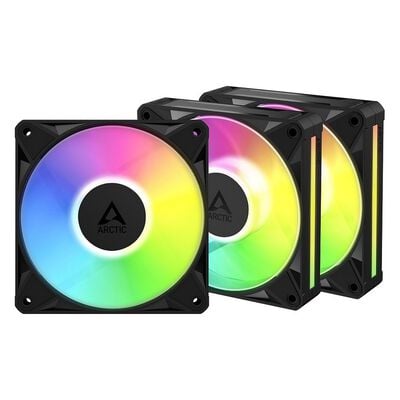 ARCTIC  BioniX P12 A-RGB - 3 Pack ACFAN00337A (120mm ARGB ブラック 3個パック) 