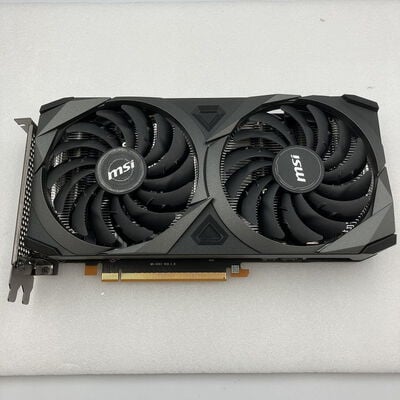 【新潟店】中古  MSI Geforce RTX 3050 VENTUS 2X 8G(RTX3050 8G PCI-E) 3290007058 