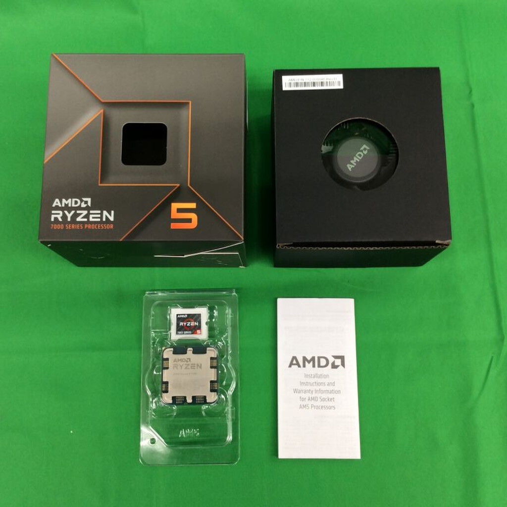 中古 AMD Ryzen 5 7600 (AM5/3.8GHz/38M/C6/T12/65W) 154484