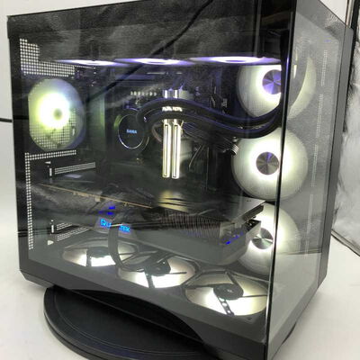 【郡山安積店】中古  自作パソコン(Ryzen 7 7800X3D/64GB/M.2 SSD2TB+2TB/HDD4TB/RTX4080 SUPER/W11H) 4640002690 