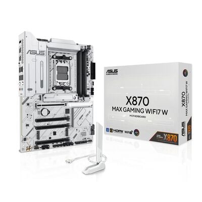 ASUS  X870 MAX GAMING WIFI7 W (X870 AM5 ATX) ドスパラ限定モデル 
