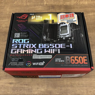 【宇都宮鶴田店】中古  ASUS ROG STRIX B650E-I GAMING WIFI(B650 AM5 mITX DDR5) 167325 