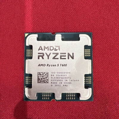 【静岡東瀬名店】中古  AMD Ryzen 5 7600 (AM5/3.8GHz/38M/C6/T12/65W) 154484 