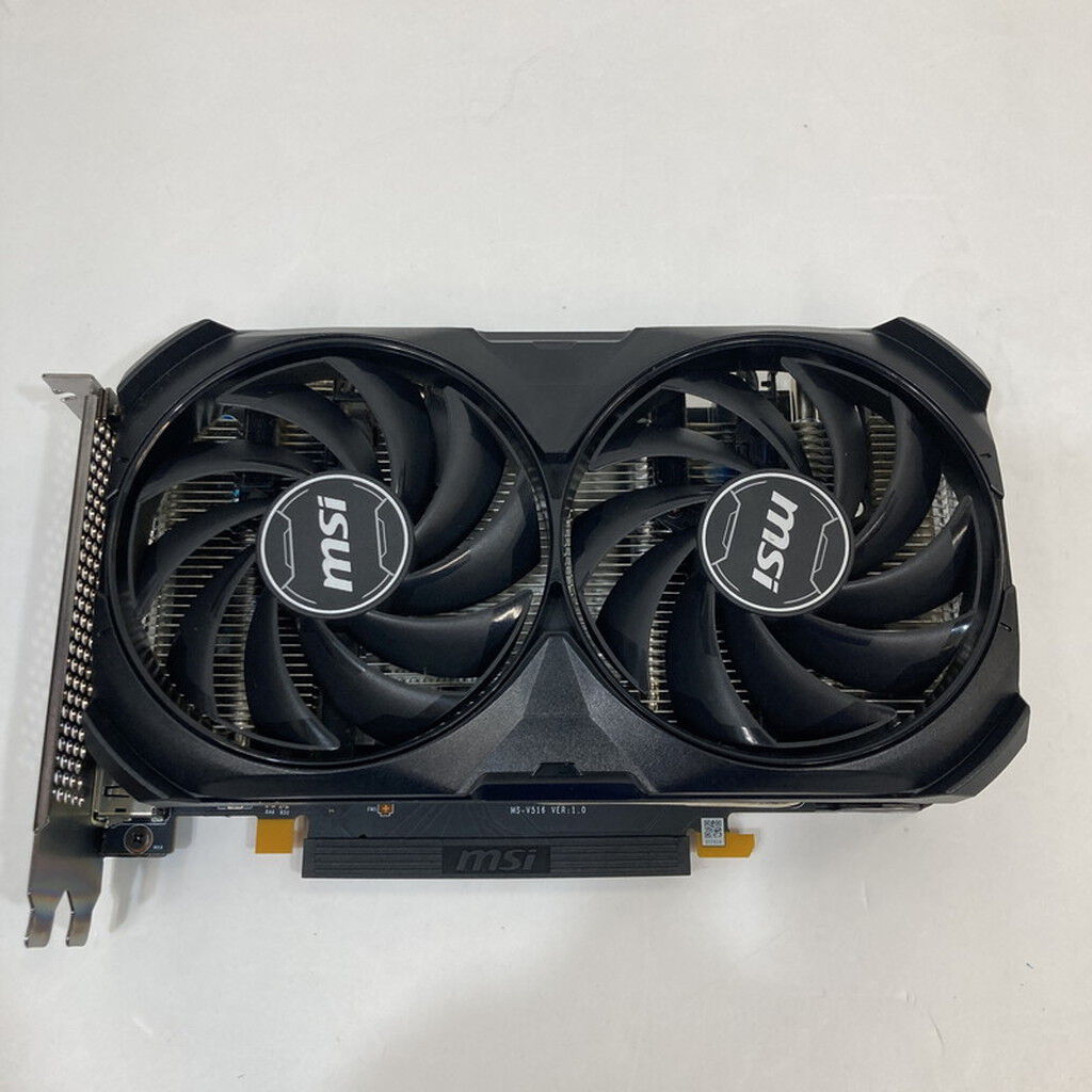 中古 MSI GeForce RTX 4060 VENTUS 2X BLACK 8G OC (RTX4060 8GB