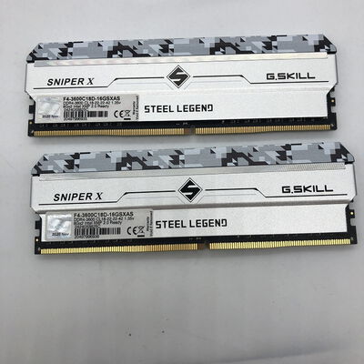 【宇都宮鶴田店】中古  8GB 2枚組(合計16GB) PC4-25600/DDR4-3200 デスクトップ用 190923 