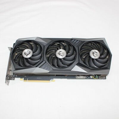 中古  MSI GeForce RTX 3080 GAMING X TRIO 10G（RTX 3080 10GB） 3480032141 