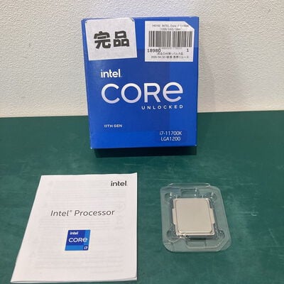 【浦添城間店(沖縄)】中古  INTEL Core i7 11700K (1200/3.6G/16M/C8/T16) 145163 