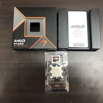 【福山ココローズ店】中古  AMD Ryzen 7 9700X (AM5/3.8GHz/40M/C8/T16/65W) 169022 
