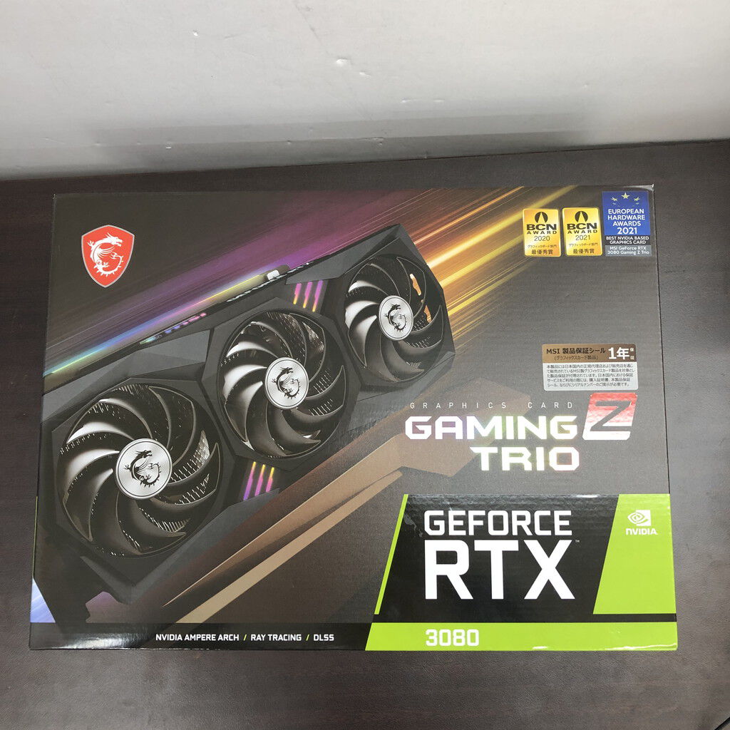 中古 MSI GeForce RTX 3080 GAMING Z TRIO 10G LHR (RTX3080 10GB