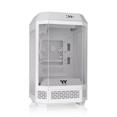 Thermaltake  The Tower 250 Snow CA-1Z9-00S6WN-00 (Mini-ITX ガラス ホワイト) 