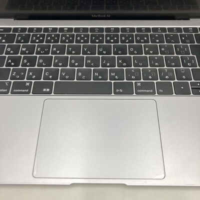 【熊本浜線店】中古  Apple MacBook Air 13.3インチ (i5 1.6GHz/8GB/128GB) シルバー Touch ID True Tone搭載モデル MVFK2J/A (Mid 2019) 4640002721 