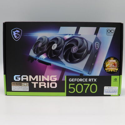 【札幌店】中古  MSI GeForce RTX 5070 12G GAMING TRIO OC (RTX5070 12G) 176908 
