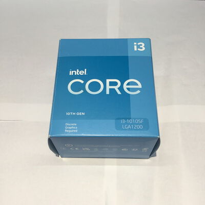 【松山環状枝松店】中古  INTEL Core i3 10105F (1200/3.7G/6M/C4/T8) 145173 