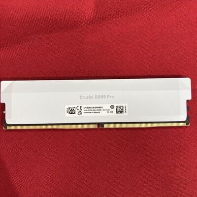 【静岡東瀬名店】中古  Crucial DDR5 Pro CP16G60C36U5W.M8D3(PC5-48000 16GB デスクトップ用) 5140001168 