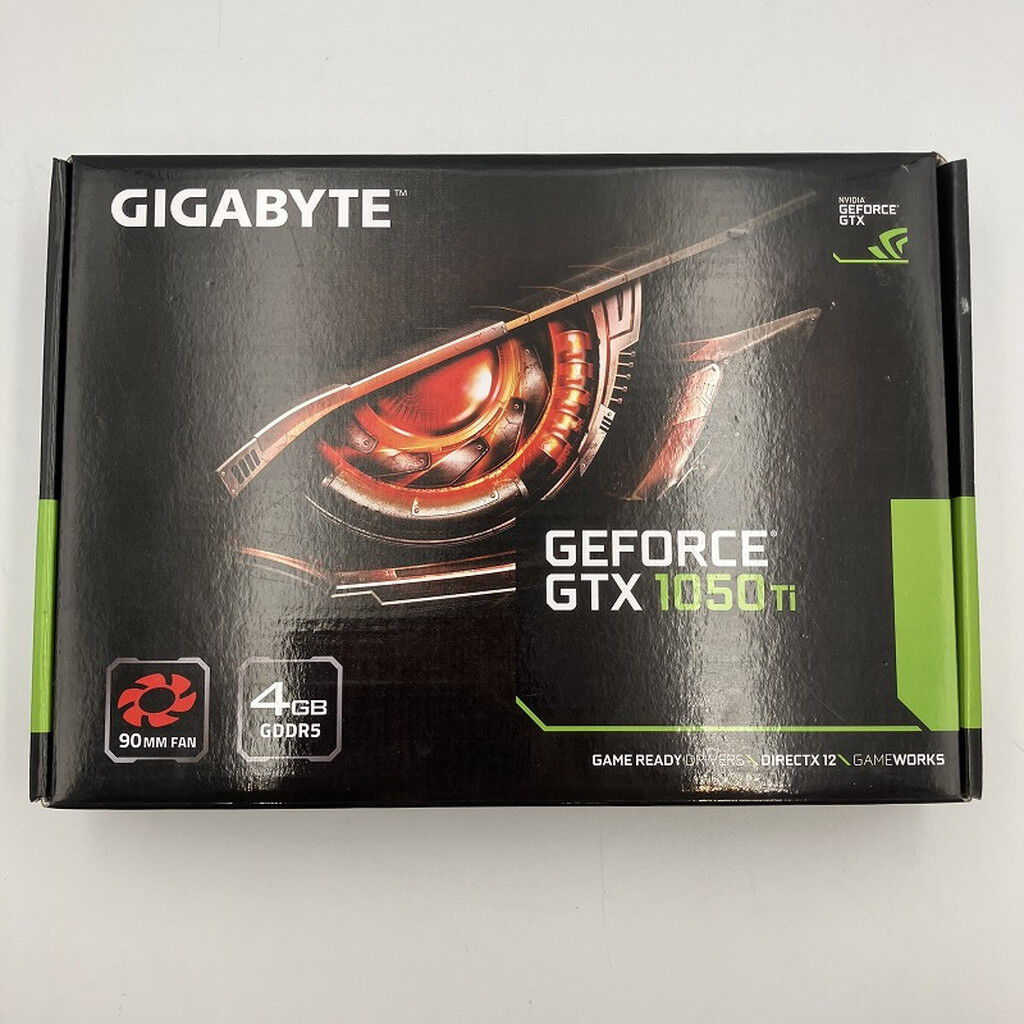ジャンク品 GTX1050Ti SSD HDD メモリ2枚 本体のみ 中古 GIGABYTE GV-N105TD5-4GD(GTX1050Ti 4G GDR5 short) 133563