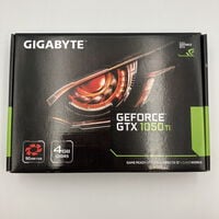 中古  GIGABYTE GV-N105TD5-4GD(GTX1050Ti 4G GDR5 short) 133563 