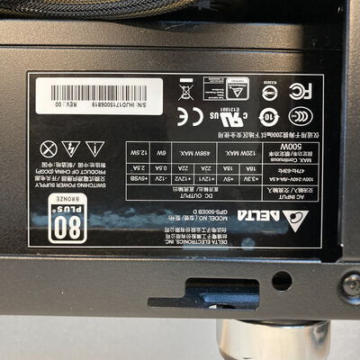 【京都店】中古  自作PC(Ryzen 7 5800X/32GB/SSD250GB/HDD1TB/なし/RTX3060 12GB/OS無) 3180005944 