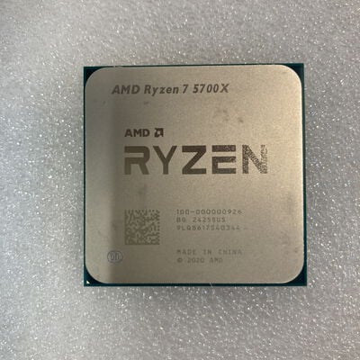 【富山本郷店】中古  AMD Ryzen 7 5700X (AM4/3.4GHz/36M/C8/T16/65W) 150182 