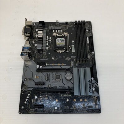 【徳島住吉店】中古  ASRock Z390 Pro4 (Z390 1151 ATX DDR4) 138879 