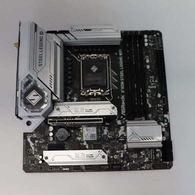 【札幌店】中古  ASRock B760M Steel Legend WiFi (B760 1700 mATX DDR5) 3210013909 