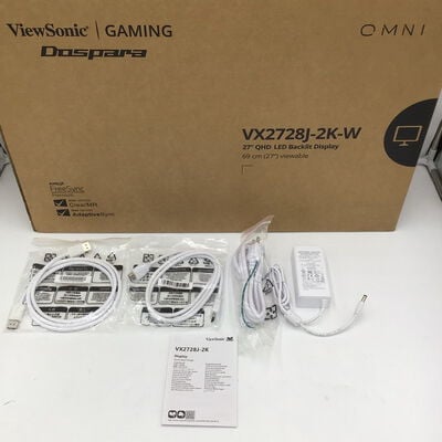 【白山FM松任店】中古  Viewsonic VX2728J-2K-W-72 (27"W 2H1DP 180Hz WQHD) 4950001423