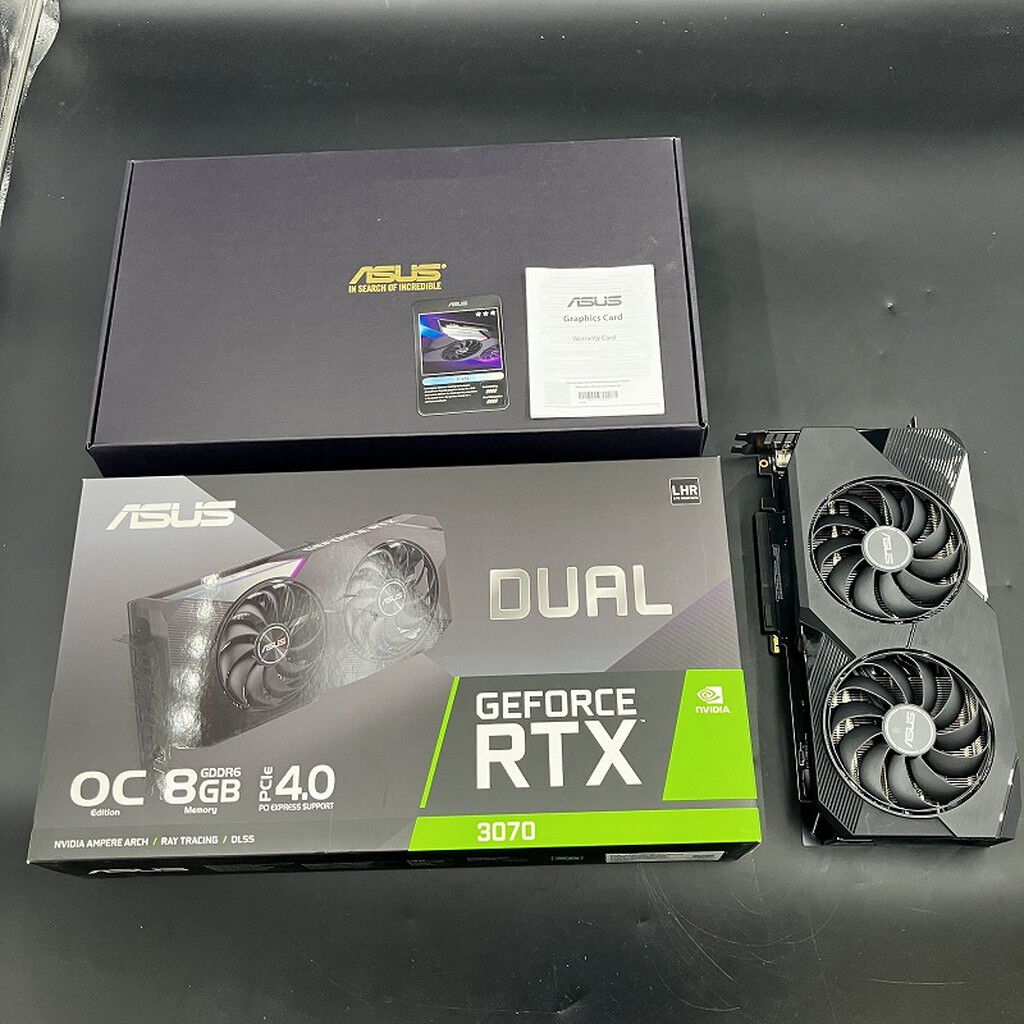 中古 ASUS DUAL-RTX3070-O8G-V2 [PCIExp 8GB] 3120023301 ｜ パソコン