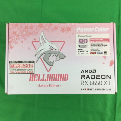 【川崎店】中古  PowerColor Hellhound Radeon RX6650XT Sakura Edition(RX6650XT 8GB) 3170006702 