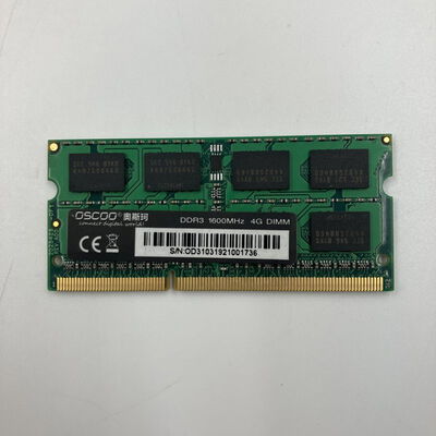 【なんば店】中古  OSCOO OSC-D3-N200 (SODIMM DDR3L PC3-12800 4GB) 1460027429 
