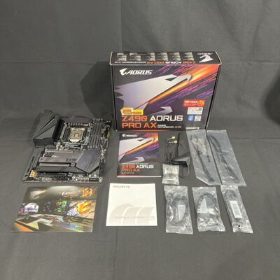 【静岡東瀬名店】中古  GIGABYTE Z490 AORUS PRO AX (Z490 1200 ATX DDR4) 142608 