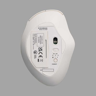 エレコム  M-SH21MBSKXWH (SHELLPHA USB無線/Bluetoothマウス[5ボタン/Sサイズ] ホワイト) 