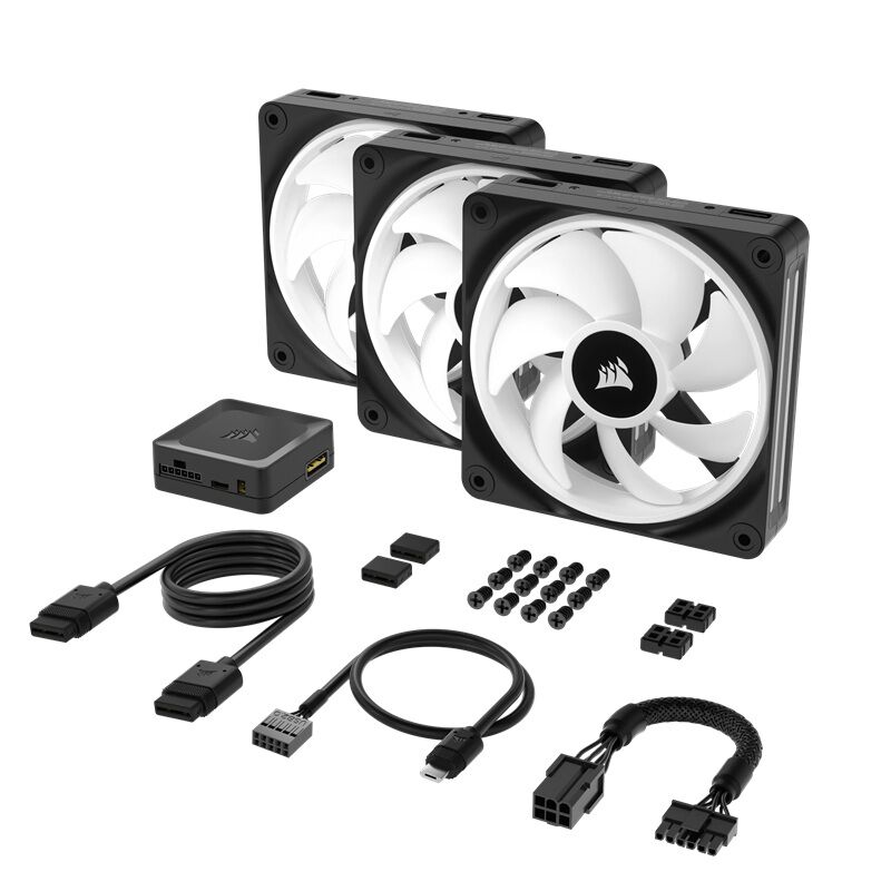 Corsair iCUE LINK QX120 RGB Starter Kit CO-9051002-WW (3個パック