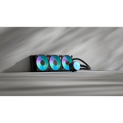 Fractal Design  Radius 360 RGB Black FD-W-RA1-3602 (360mm ARGB ブラック) 