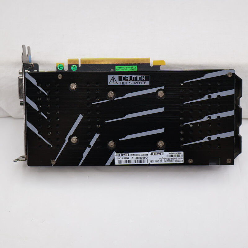 中古 玄人志向 GG-GTX1660Ti-E6GB/DF (GTX1660Ti 6GB) 201182 （382279