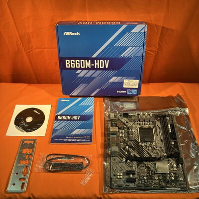 【なんば店】中古  ASRock B660M-HDV (B660 1700 mATX DDR4) 150350 