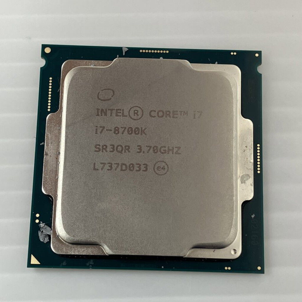 中古 INTEL Core i7 8700K (1151/3.70GHz/12M/C6/T12) 136197 （360582