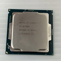 中古  INTEL Core i7 8700K (1151/3.70GHz/12M/C6/T12) 136197 