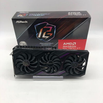 【郡山安積店】中古  ASRock RX7800XT PG 16GO RX7800XT Phantom GamingOC (RX7800XT 16GB) 162733 