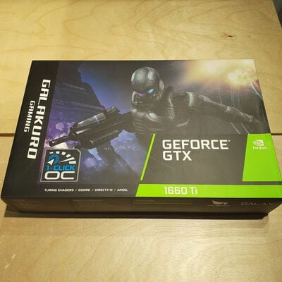 【鹿児島店】中古  玄人志向 GF-GTX1660Ti-E6GB/DF (GTX1660Ti 6G GDR6) 139076 