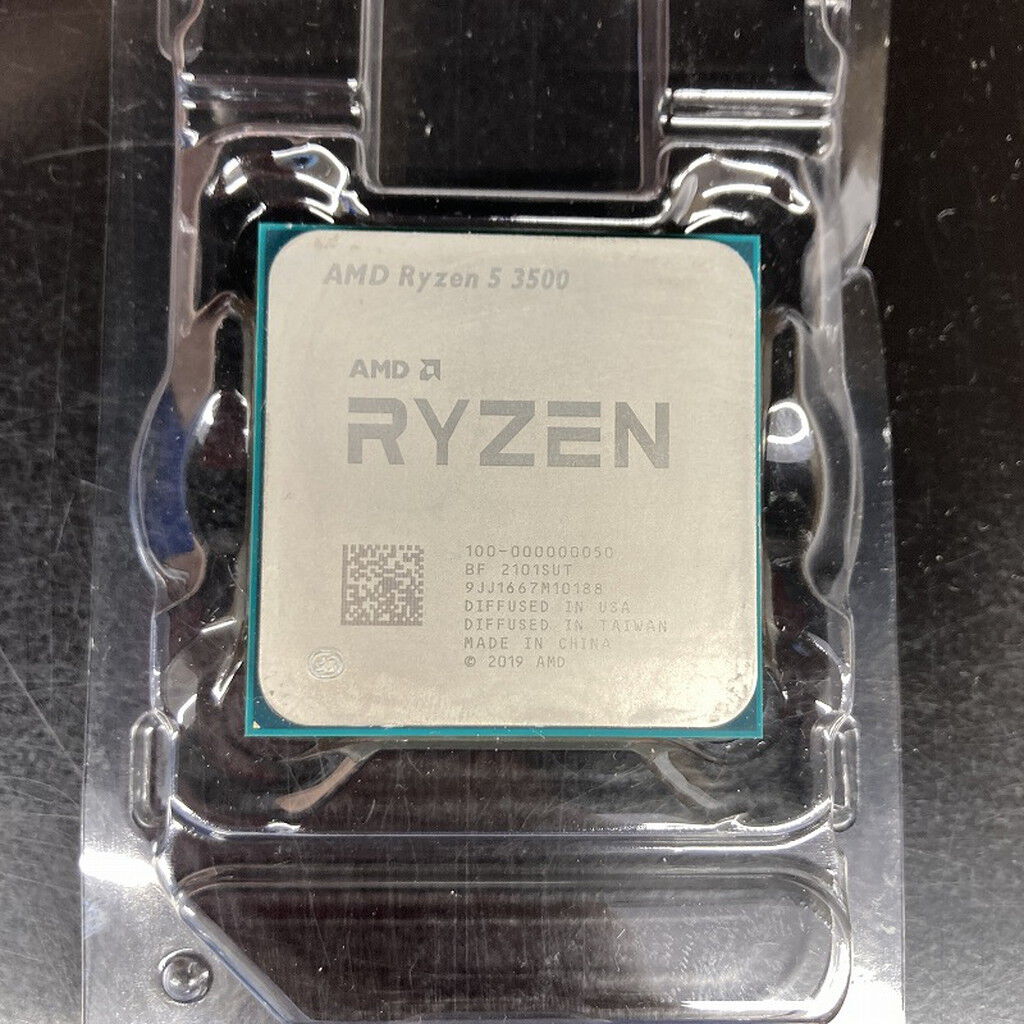 中古 AMD Ryzen 5 3500 (AM4/3.6/19M/C6/T6/65W) 142095 （332867