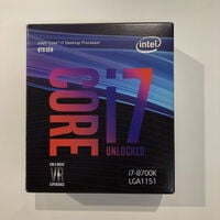 中古  INTEL Core i7 8700K (1151/3.70GHz/12M/C6/T12) 136197 