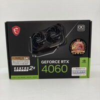 中古  MSI GeForce RTX 4060 VENTUS 2X BLACK 8G OC (RTX4060 8GB) 158792 