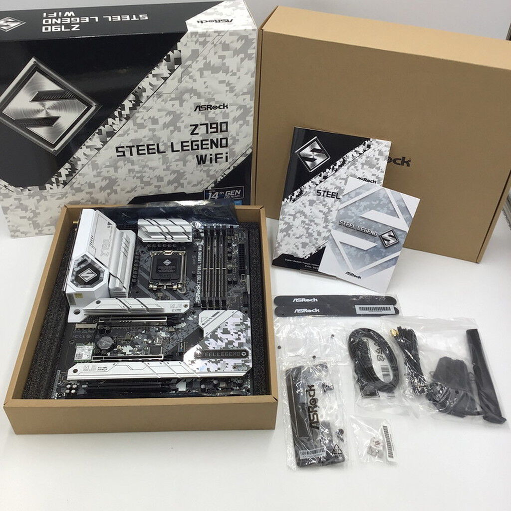 中古 ASRock Z790 Steel Legend WiFi(Z790 1700 ATX DDR5) 152755