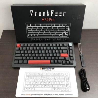 【福山ココローズ店】中古  DrunkDeer A75P-B0P05 (有線 ｹﾞｰﾐﾝｸﾞｷｰﾎﾞｰﾄﾞ) 5090000786 