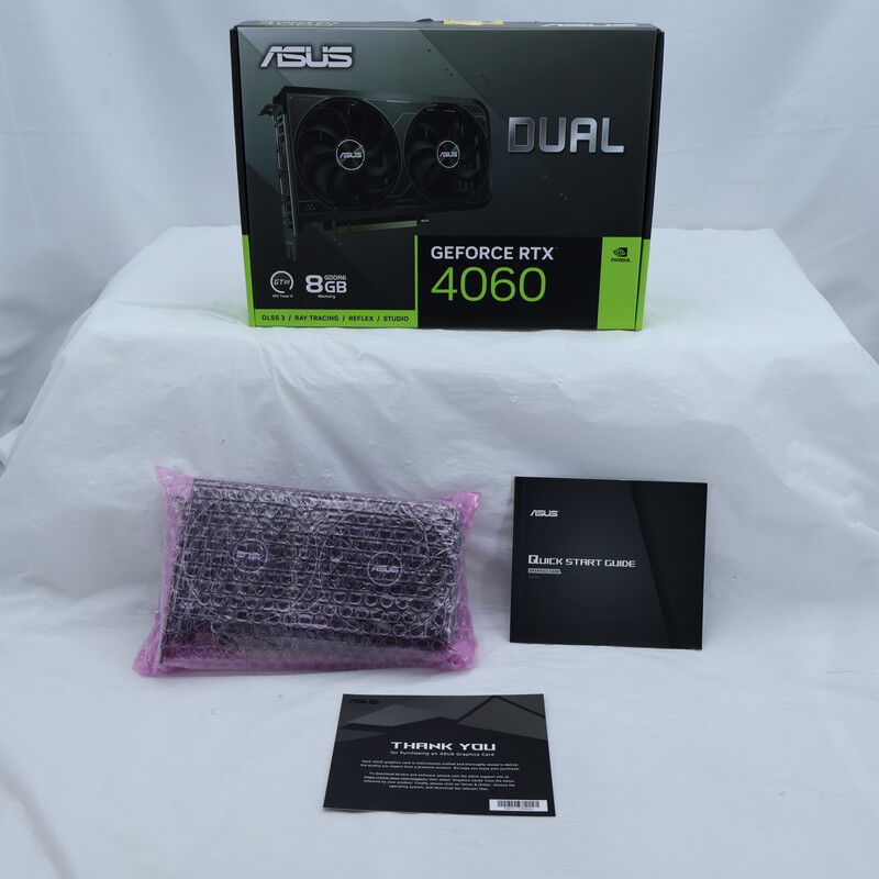 中古 ASUS DUAL-RTX4060-8G-V2（RTX4060 8GB） 3480042816 （399261