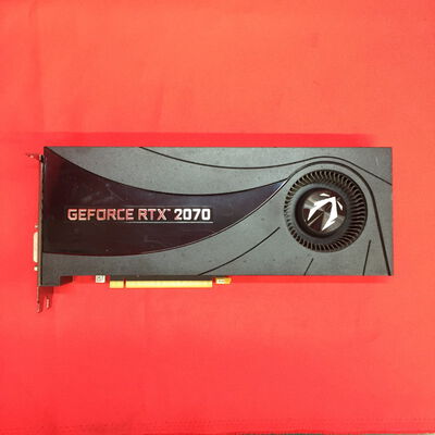 【千葉店】中古  ZOTAC ZT-T20700A-10P(RTX2070 8G GDR6 Mini Blower) 138331 
