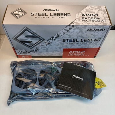 【京都店】中古  ASRock RX7800XT SL 16GO(RX7800XT Steel Legend OC) 3180006344 