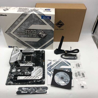 【郡山安積店】中古  ASRock Z690 Steel Legend (Z690 1700 ATX DDR4) 148230 