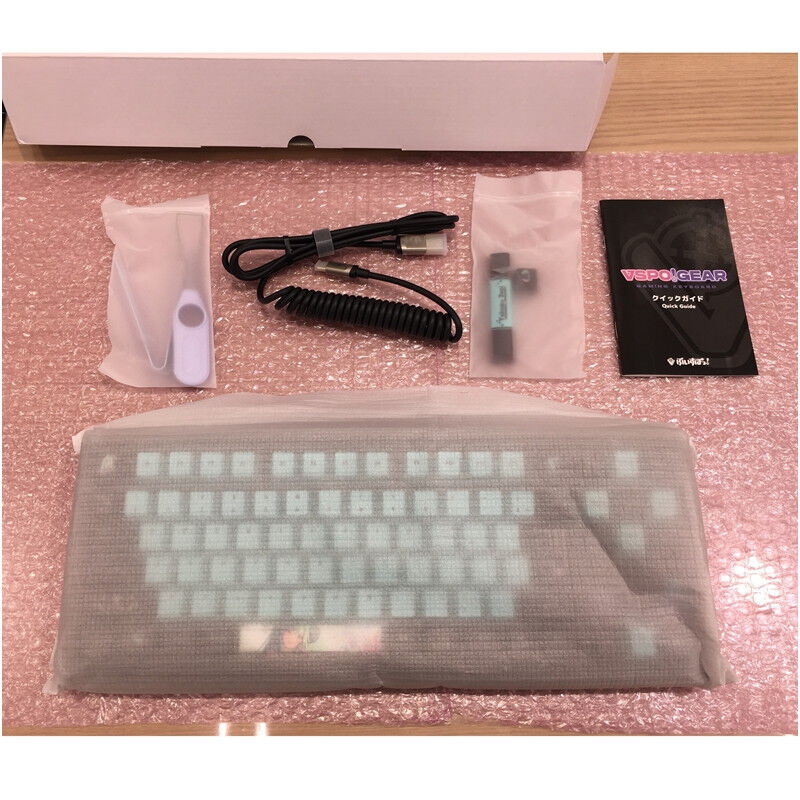 中古 VSPO! GEAR ゲーミングキーボード 八雲べにEdition